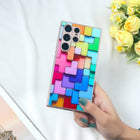 Colorful Blocks Mosaic Phone Case - Samsung - Peeperly