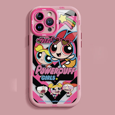 Fun and Vibrant Power Puff Girls Case
