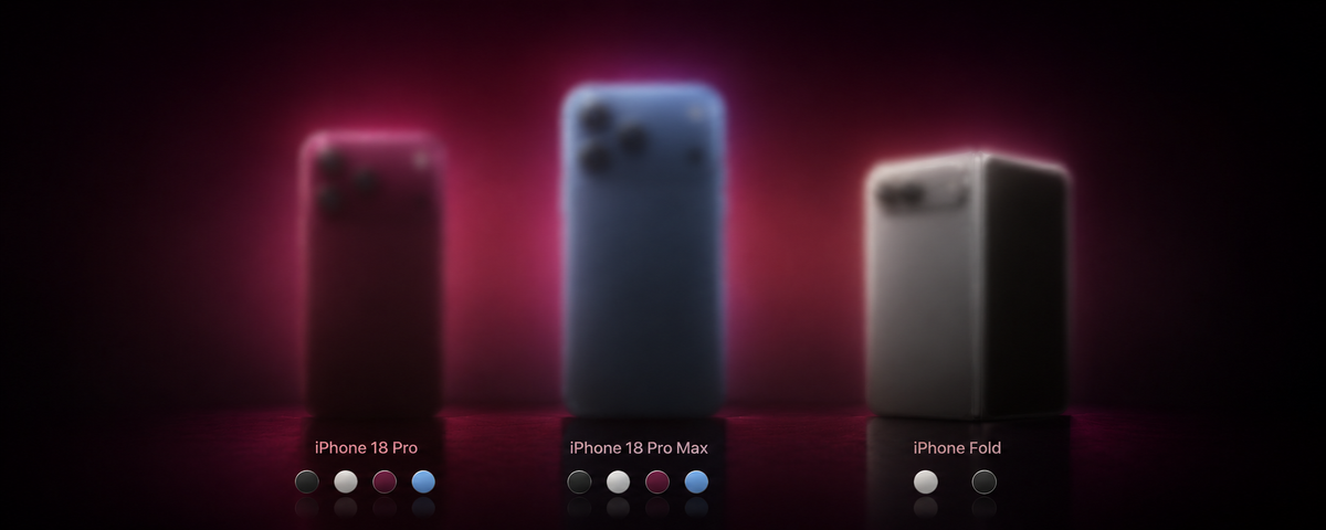 Peeperly cases on iPhone 18 Pro, iPhone 18 Pro Max and iPhone Fold