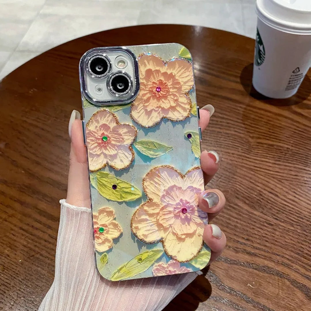 Dazzling Floral Spark Phone Case