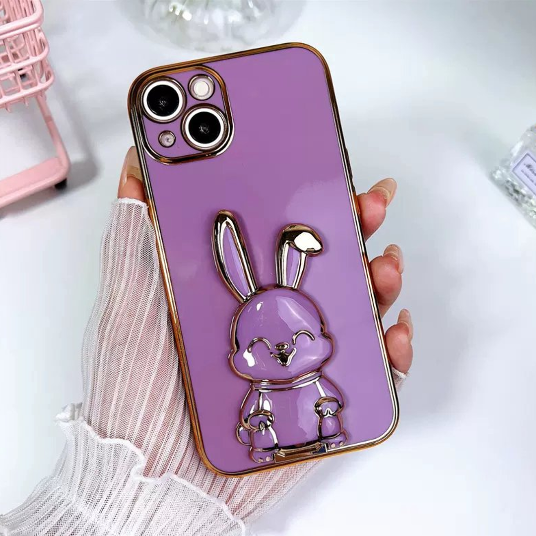 Luxury Plating Bunny Pop Socket