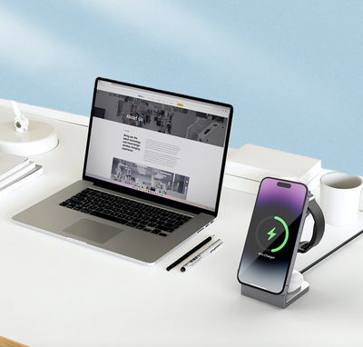 Neptune™ 3-in-1 Wireless MagSafe Charging Dock