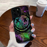 Graffiti Smiley Face Phone Case