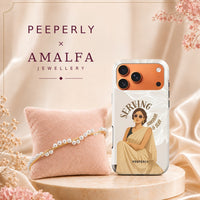 Sanskar & Slay Case With Pearl Twist Bracelet