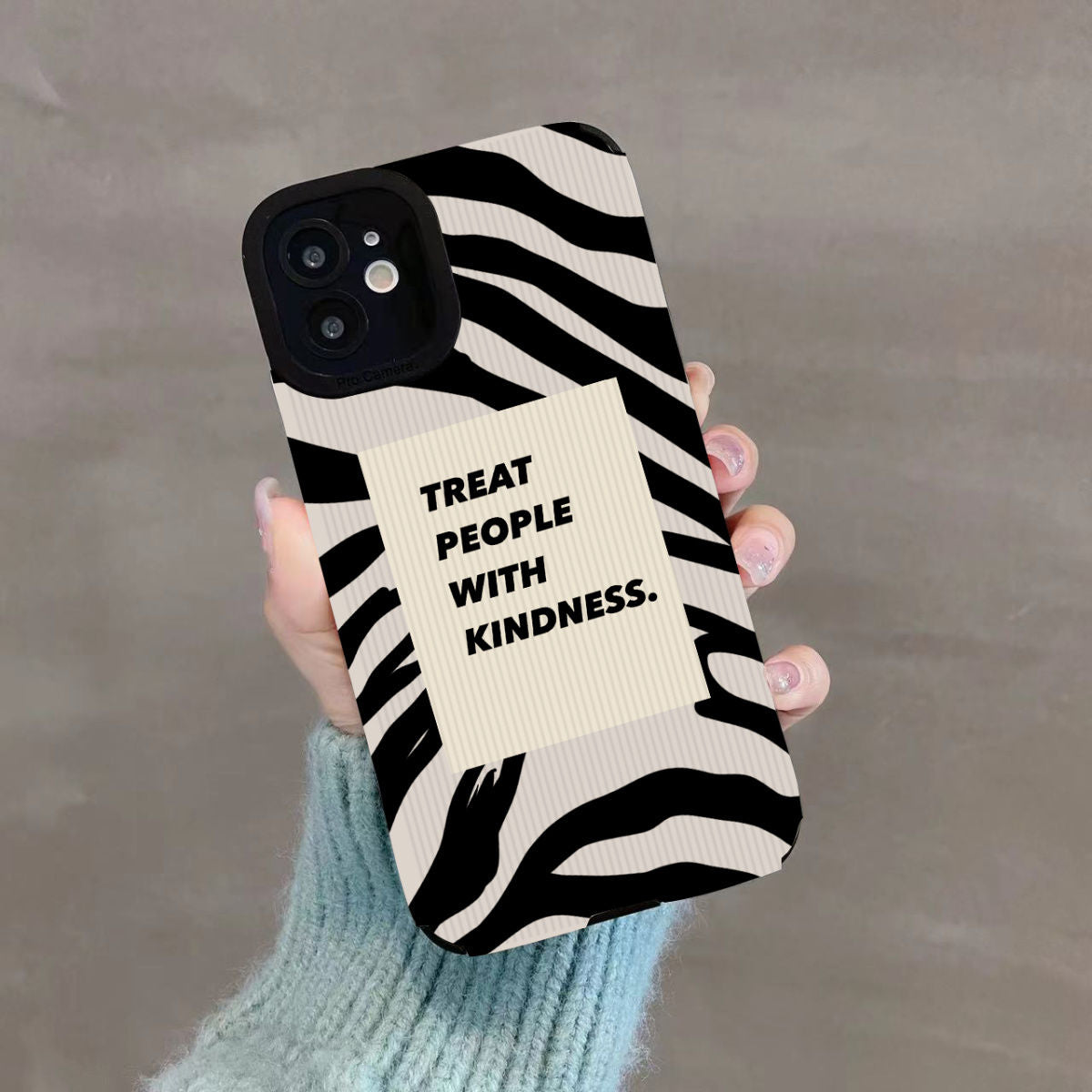 Lettermania Zebra Phone Case