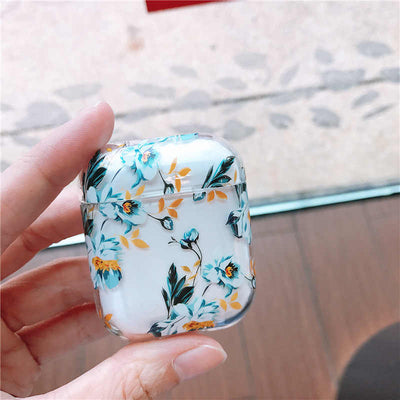 Floral Print Transparent Case - AirPods 3