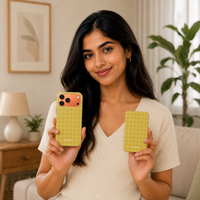 Daffodil Patch Case With Powerbank