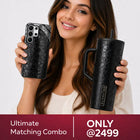 Dark Aesthetic Case With Insulated Tumbler - Samsung