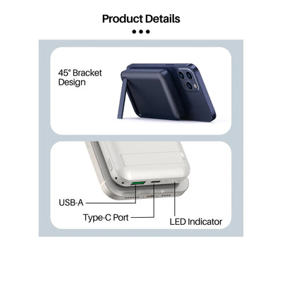 Energy Hub™ Slim & Wireless 10000 mAh Power Bank