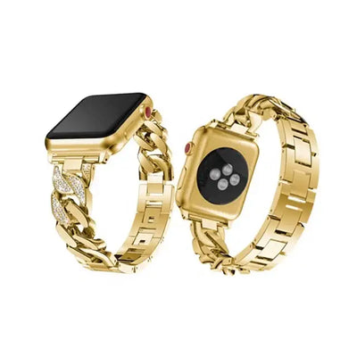 Elegant Diamond Bracelet for Apple Watch - Gold