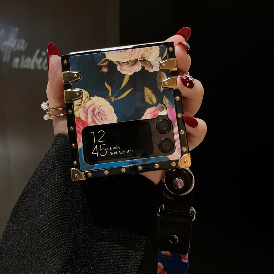Galaxy Z Flip Flower Garden Case - Samsung