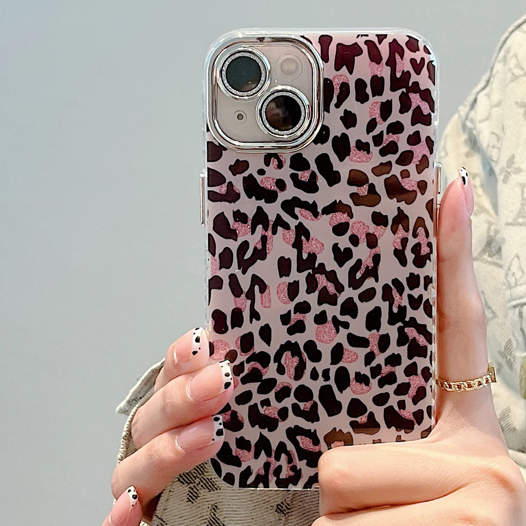 Wild Glamour Spot Print Phone Case