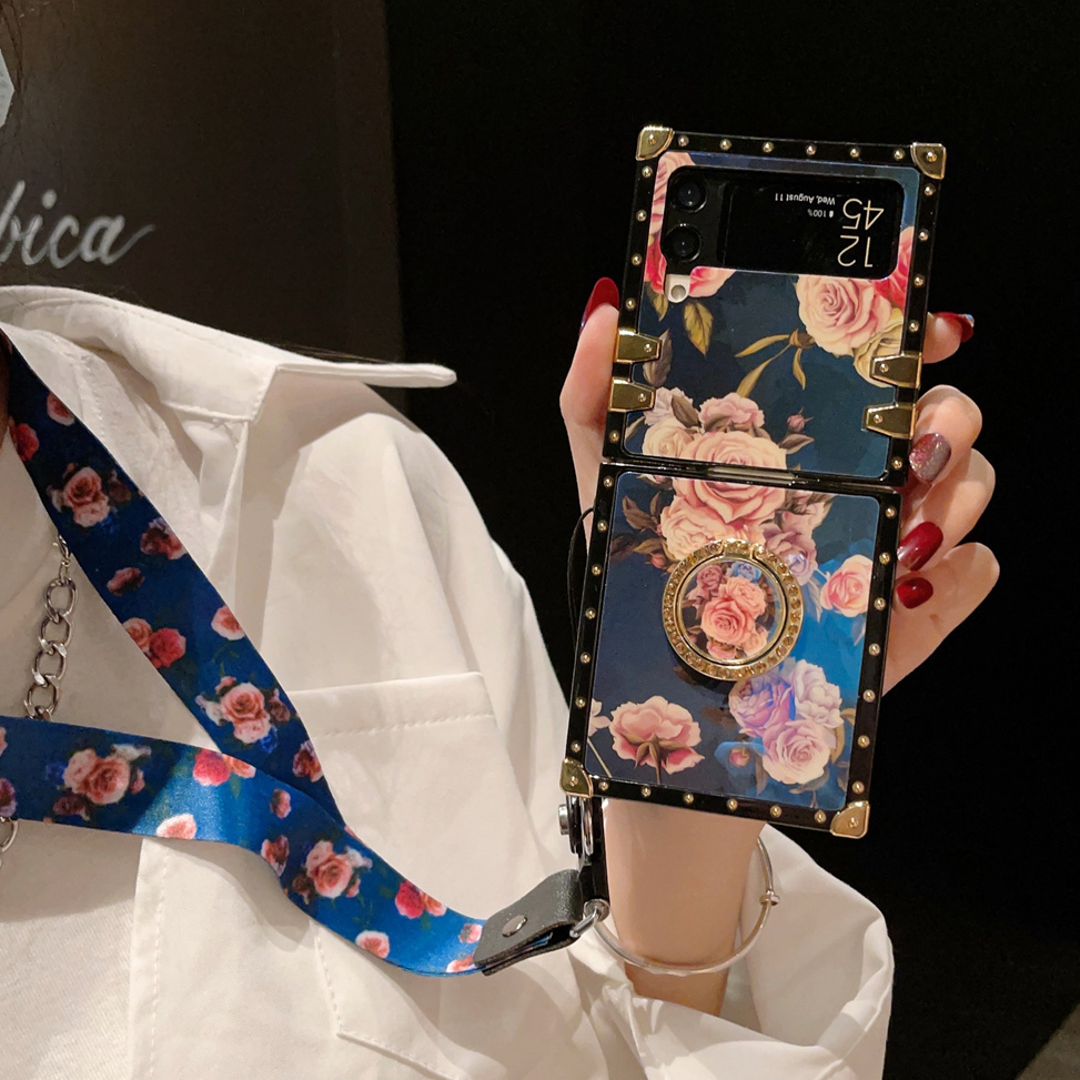 Galaxy Z Flip Flower Garden Case - Samsung