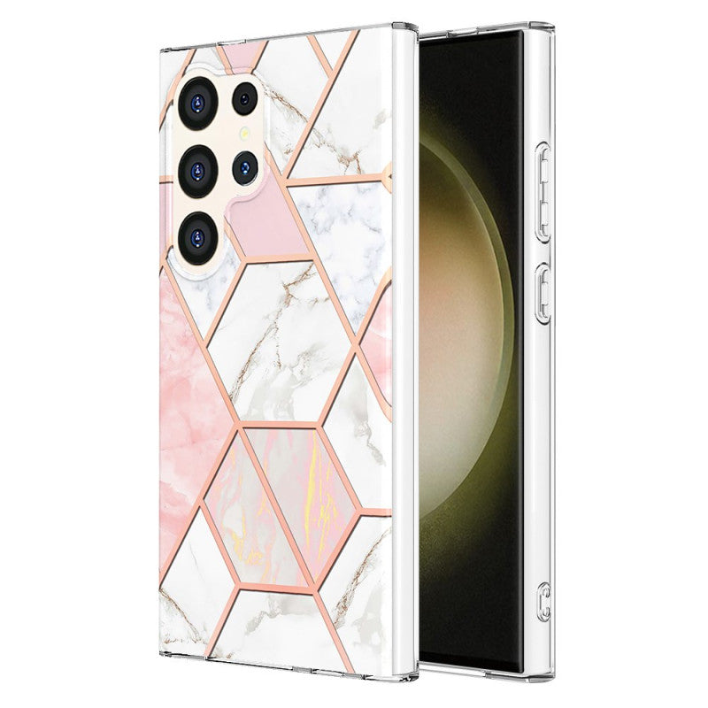 Electroplating Marble Case - Samsung