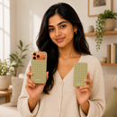 Spring Moss Case With Powerbank