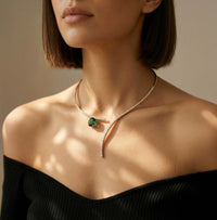 Verdara Curve Collar Necklace For Women