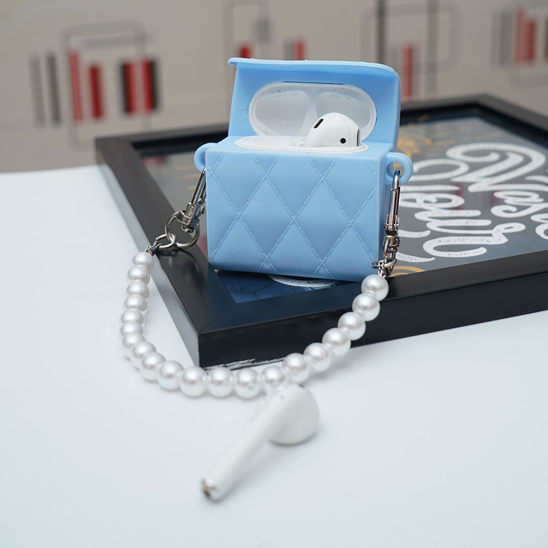 Silicone Case With Pearl Bracelet - AirPods 1/2