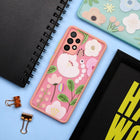 Floral Print Hybrid Matte Anti-shock Case - Samsung - Peeperly