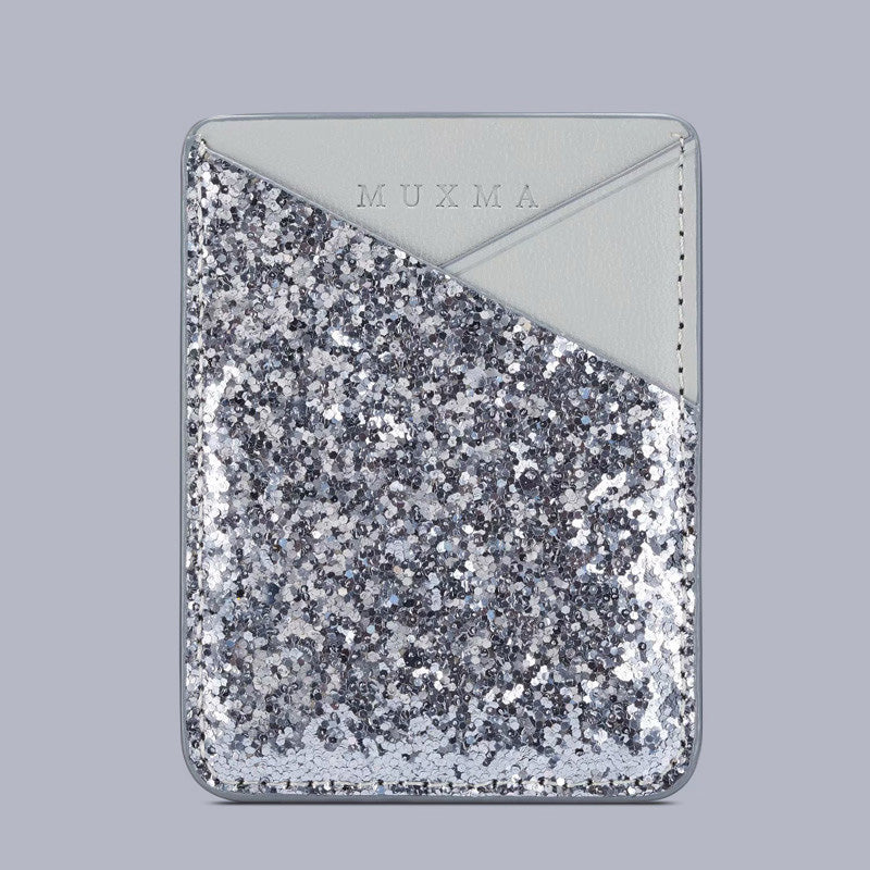 Silver Bling Card Holder