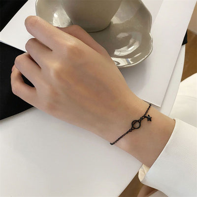 Black Planet Stars Bracelet