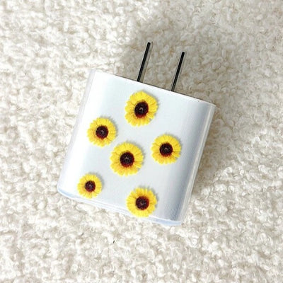 Delight Sunflower Pattern Charger Protector Set