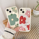 Korean Elegant Floral Phone Case - iPhone