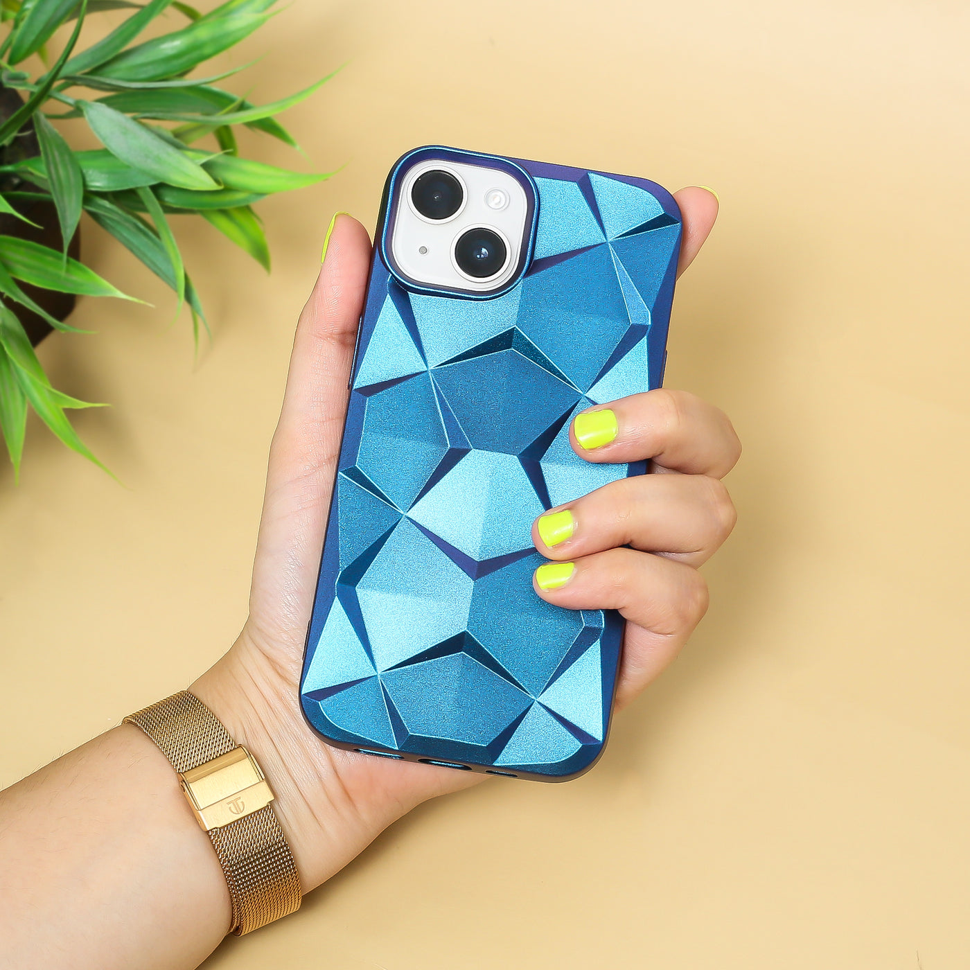 Chic Ombre Geometric Phone Case