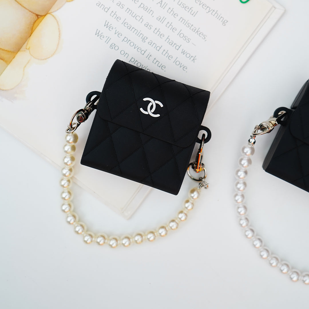 Silicone Case With Pearl Bracelet - AirPods 1/2