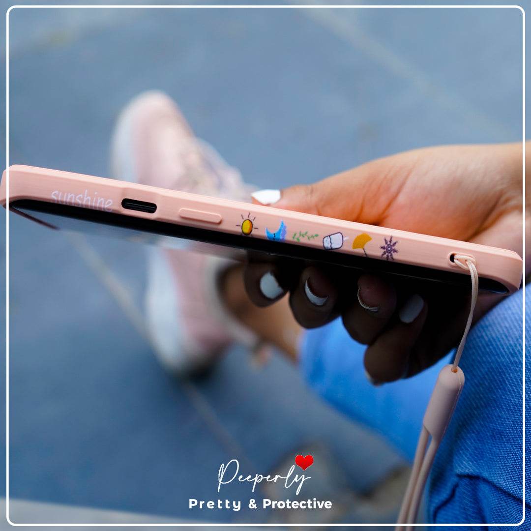 Sunlight Pattern Soft Silicone Case – Peeperly