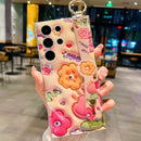 Vibrant Flower Shiny Phone Case - Samsung