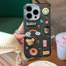 Fluffy Teddy Bear Phone Case