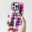 Graffiti Whisper Smile Phone Case