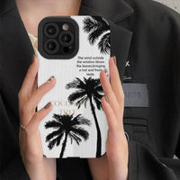 Printed Palm Paradise Phone Case