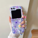 Floral Accents Clear Case - Samsung
