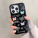 3D Butterfly Street Art Phone Case