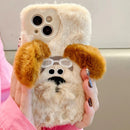 3D Furry Doggy Phone Case