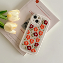 Cozy Embroidered Flower Phone Case