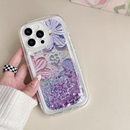 Glitter Infused Blossom Artistry Phone Case