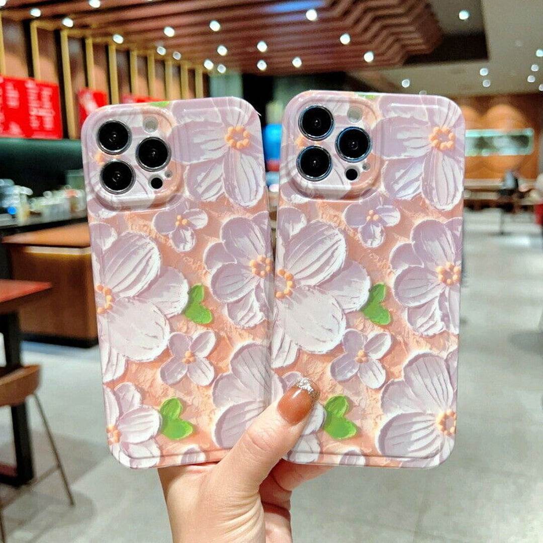 Floral Painting Style Edition Phone Case - Main Image