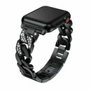 Elegant Diamond Bracelet for Apple Watch - Black