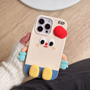 Cute 3D Robo Cap Phone Case