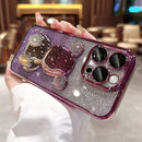 3D Luxe Crystal Cub Phone Case