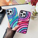 Glow Wave Electroplated Ripple Phone Case