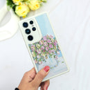 Blossom Fantasy Oil Canvas Case - Samsung