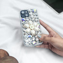 Diamond Petal Elegance Stand Phone Case