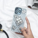 Lustrous Pearl Flutter Gem Case with Phone Gripper