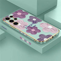 Botanical Fusion Painting Floral Petals Case