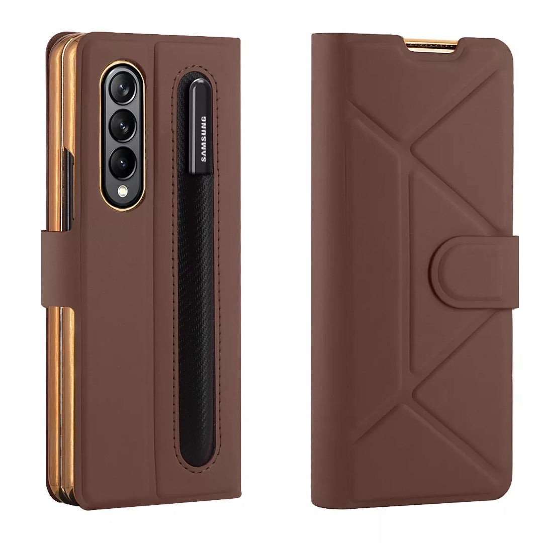Galaxy Z Fold3 Magnetic Flip for Fold with Pen Slot Case