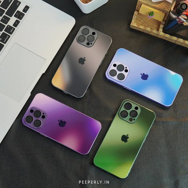 Frosted Glass Back Case