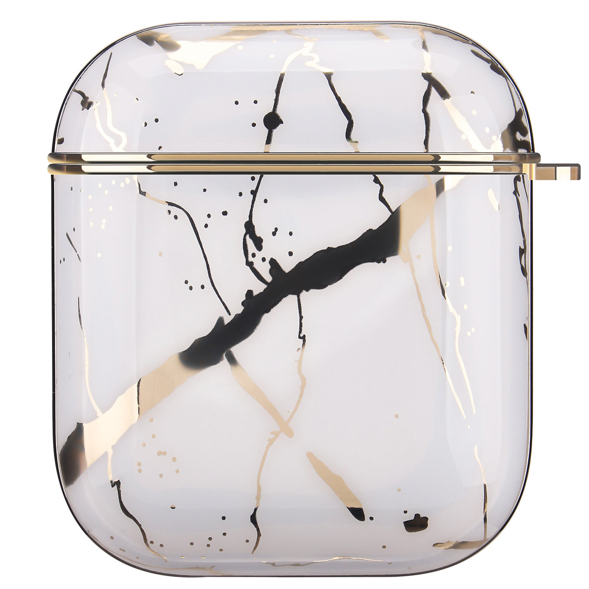 Electroplated Marble Glossy Case - AirPods 1/2
